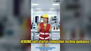 VEIKONG enerji tasarrufu bypass kontaktörü yumuşak yol verici simülasyon test kılavuzu