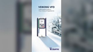 VEIKONG VFD torba plastik fabrikasında