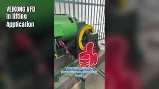 Elevate asansör uygulamasında kullanılan VEIKONG yüksek performanslı VFD